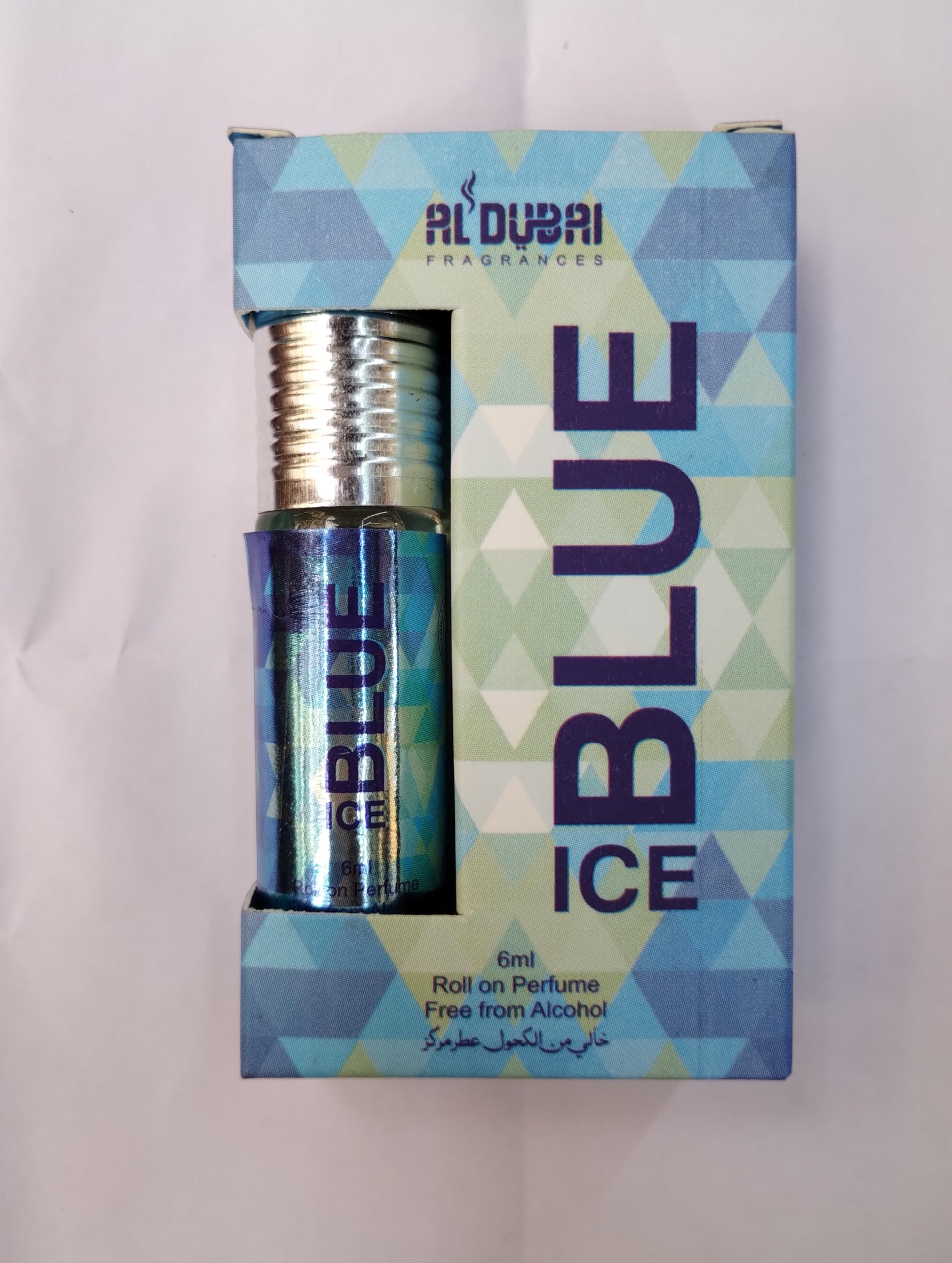 Al Dubai Ice Blue Long Lasting 24hrs Roll-On Perfume, Alcohol-Free, 6ml Attar-image-11