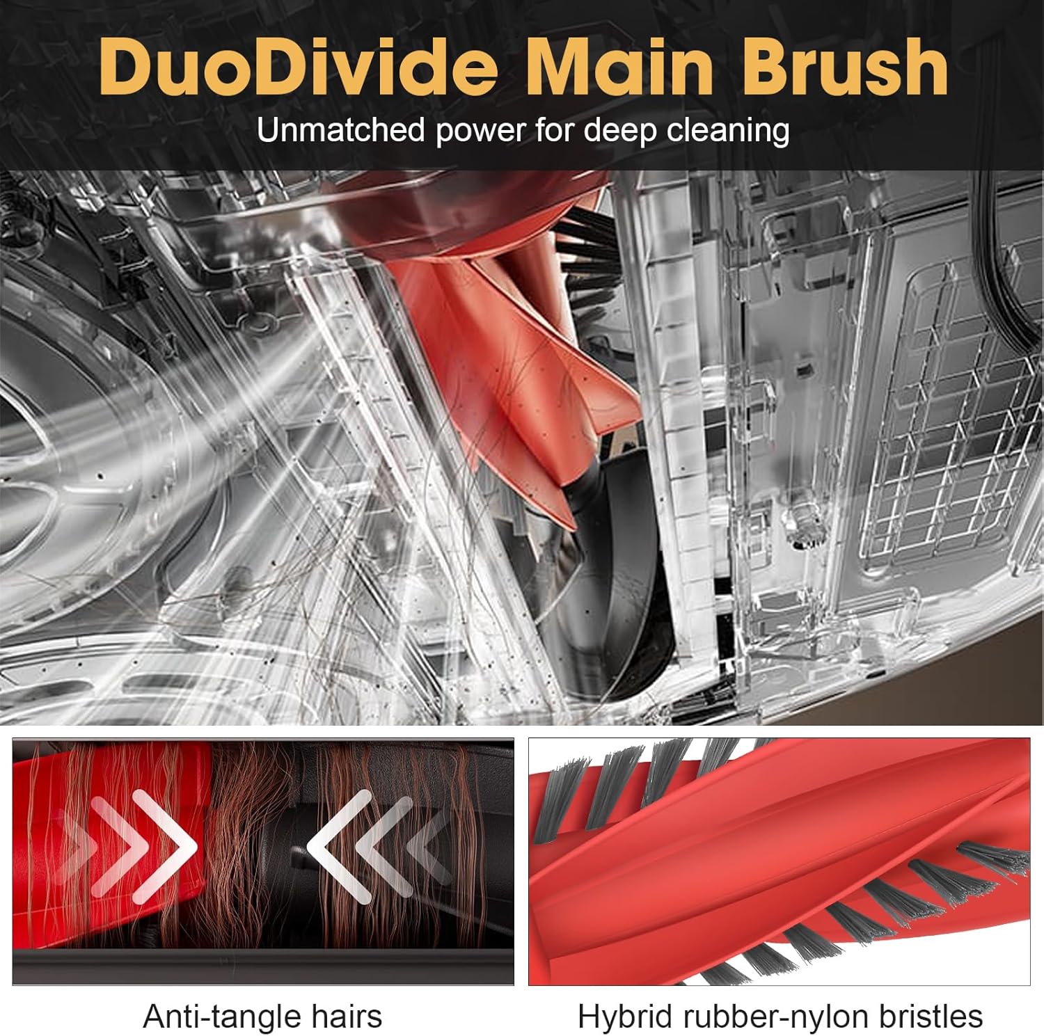 25PCS Qrevo S5V Replacement Accessories Kit Compatible with Roborock Qrevo Curv/Curv S5X/Qrevo Edge/Edge S5A Includes Dual Main Brush, HEPA Filters, Mop Pads, Side Brushes, Dust Bag and Tools