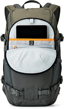 Lowepro Flipside Trek BP 250 AW Backpack for Camera - Grey/Dark Green