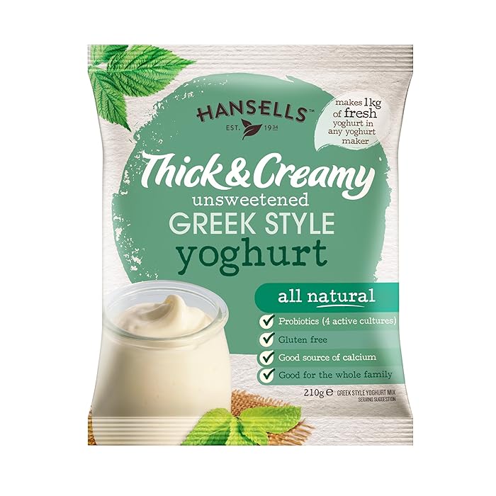 Buy Make Your Own Yoghurt 6X Sachets Hansells Thick & Creamy