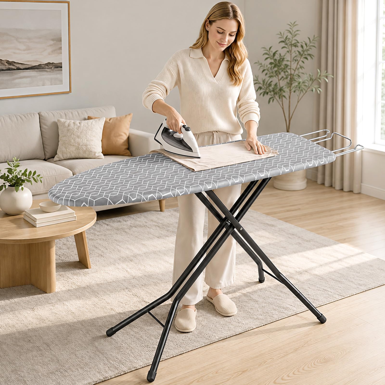 Amazon.com: APEXCHASER Foldable Ironing Board Full Size, Iron