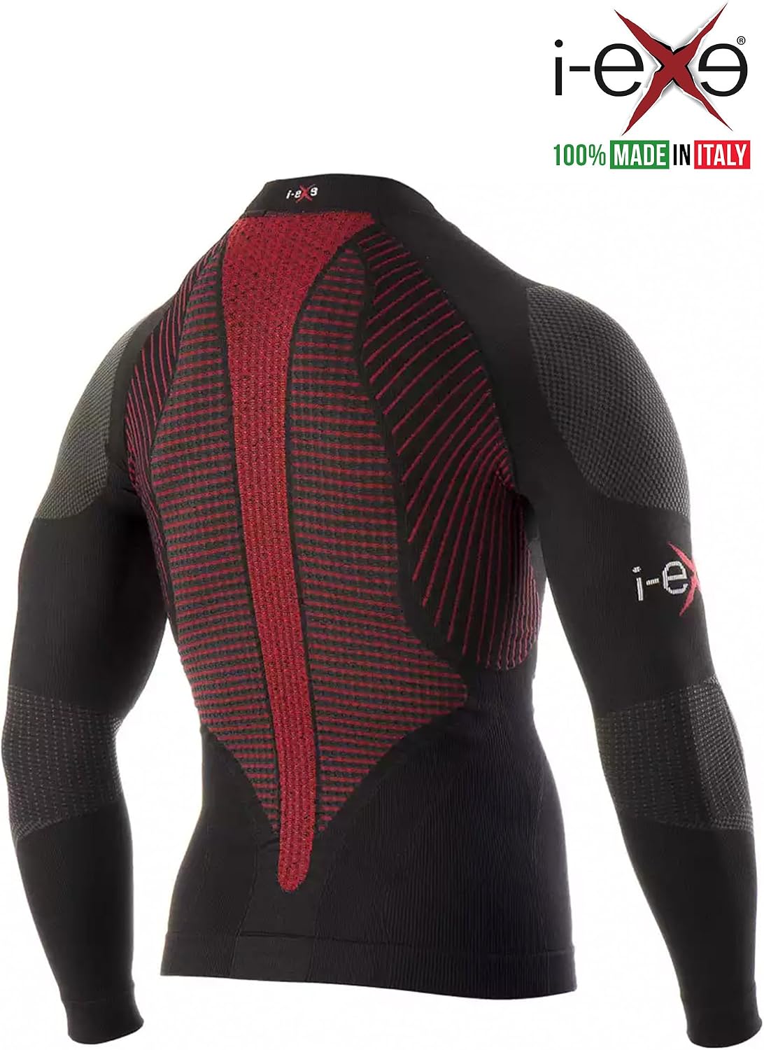 I-EXE Men's & Women's Compression Shirt, Short & Long Sleeve Gym Tee for Workout, Exercise, and Recovery