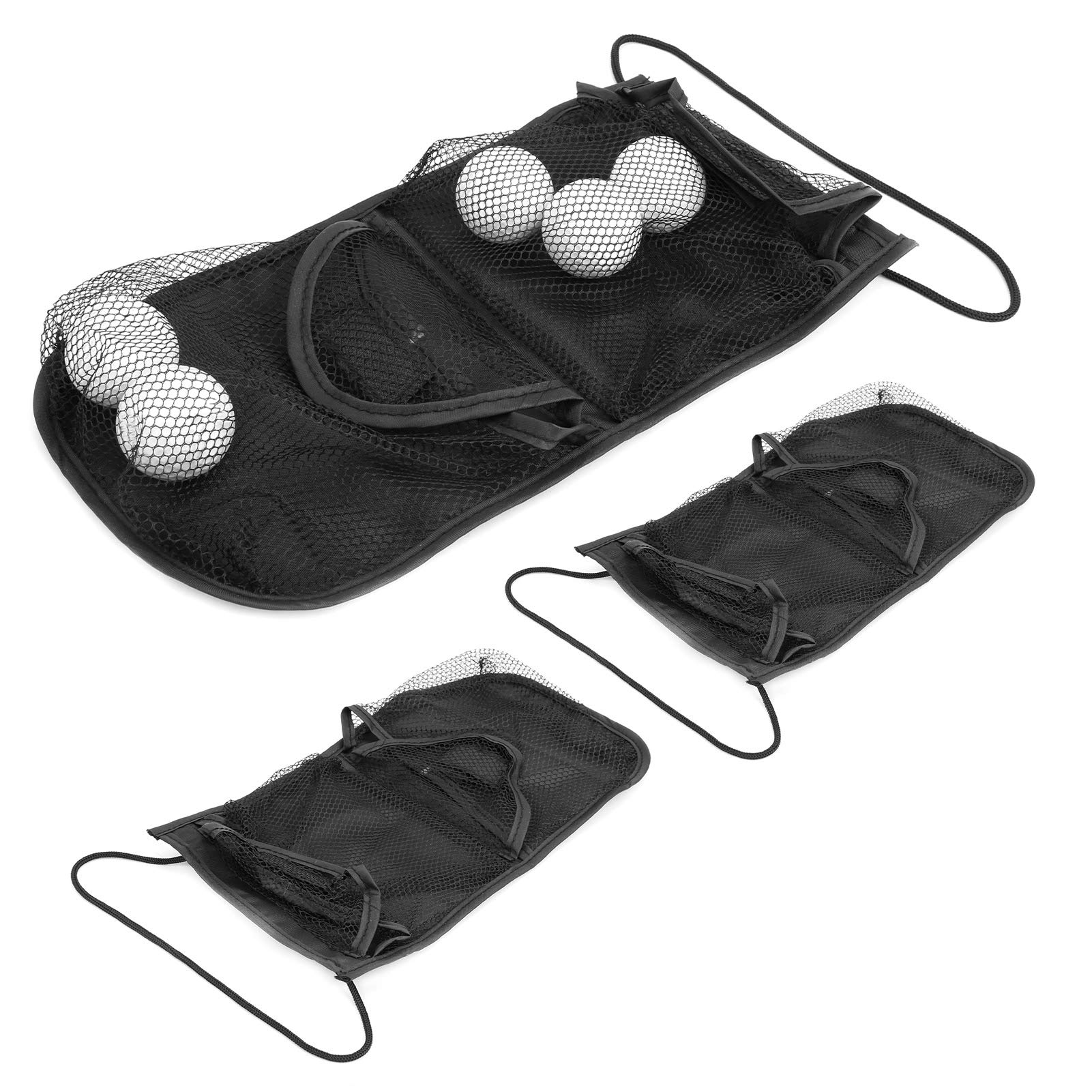 PORTA PALLINE DA GOLF IN RETE DI NYLON GRANDE PORTATA CON CORDA PER GOLF