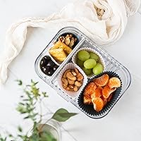 Vista 7 de The Silicone Kitchen Reusable Silicone Baking Cups Gift Set Bundle, 24 Regular, 12 Jumbo, 24 Mini, Blue, Green, White