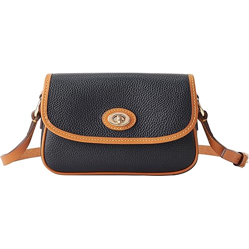 Dooney & Bourke Handbag, Pebble Grain Turnlock Crossbody 22