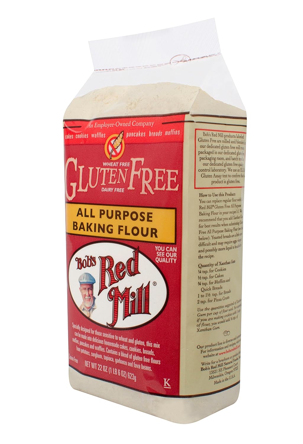 Bob's Red Mill Gluten Free All Purpose Baking Flour, 22 Oz (4 Pack)