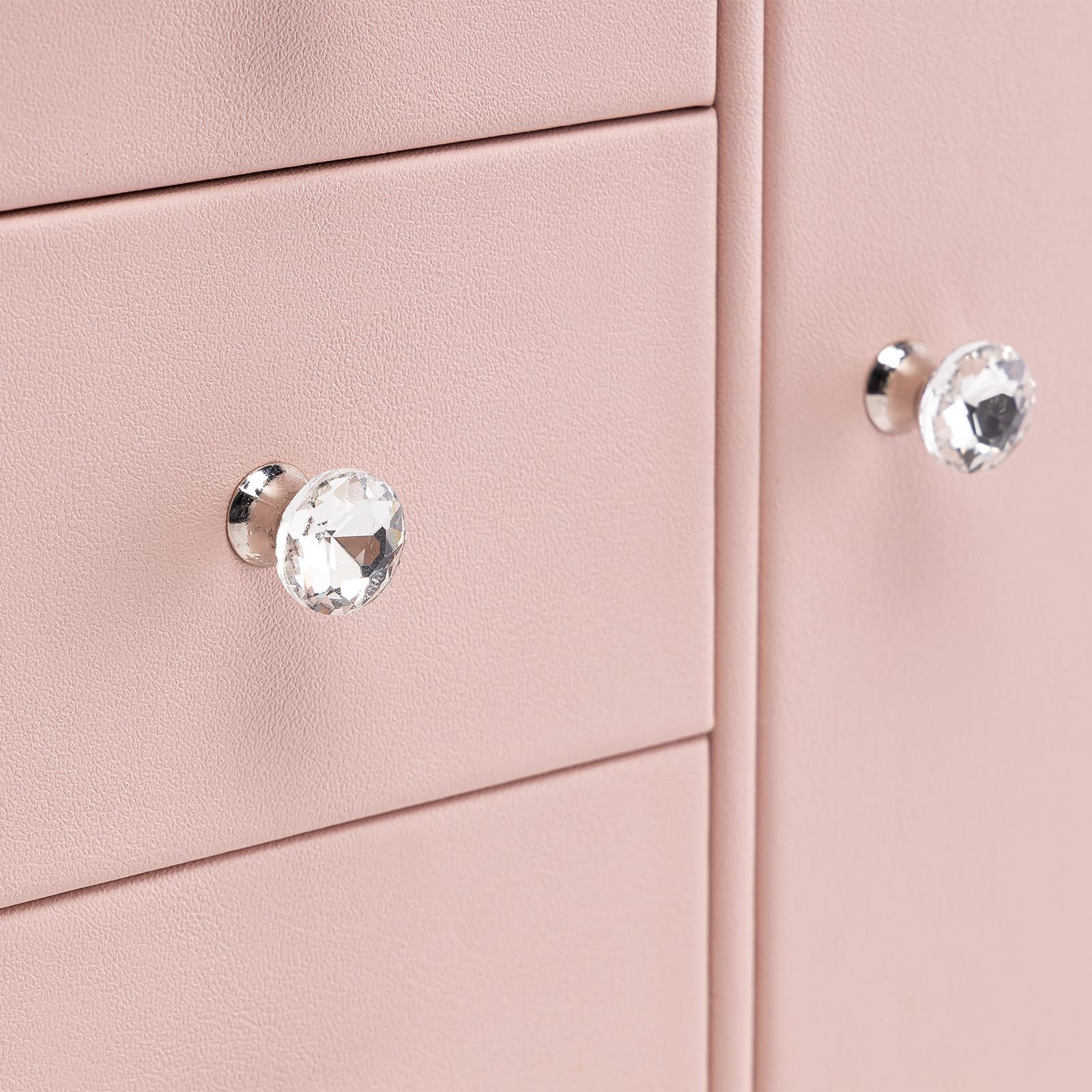 VLANDO Portagioie musicale, rosa | Ballerina rotante per collane, anelli e accessori per capelli, regalo per ragazze e bambini