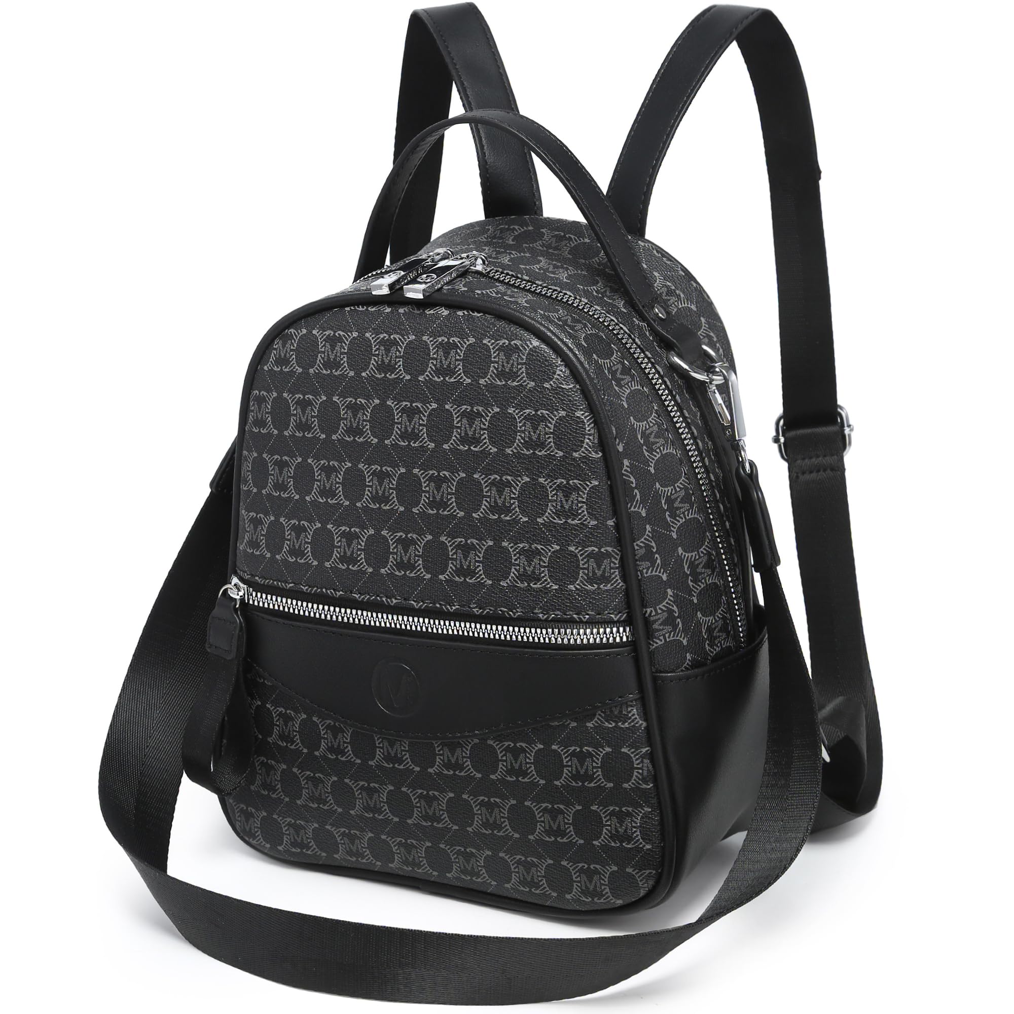 VANSARTO Mini Backpack Purse for Women Multi Pocket Small Backpacks Ladies Convertible Shoulder Handbags Designer Travel Backpack with Wide Strap,