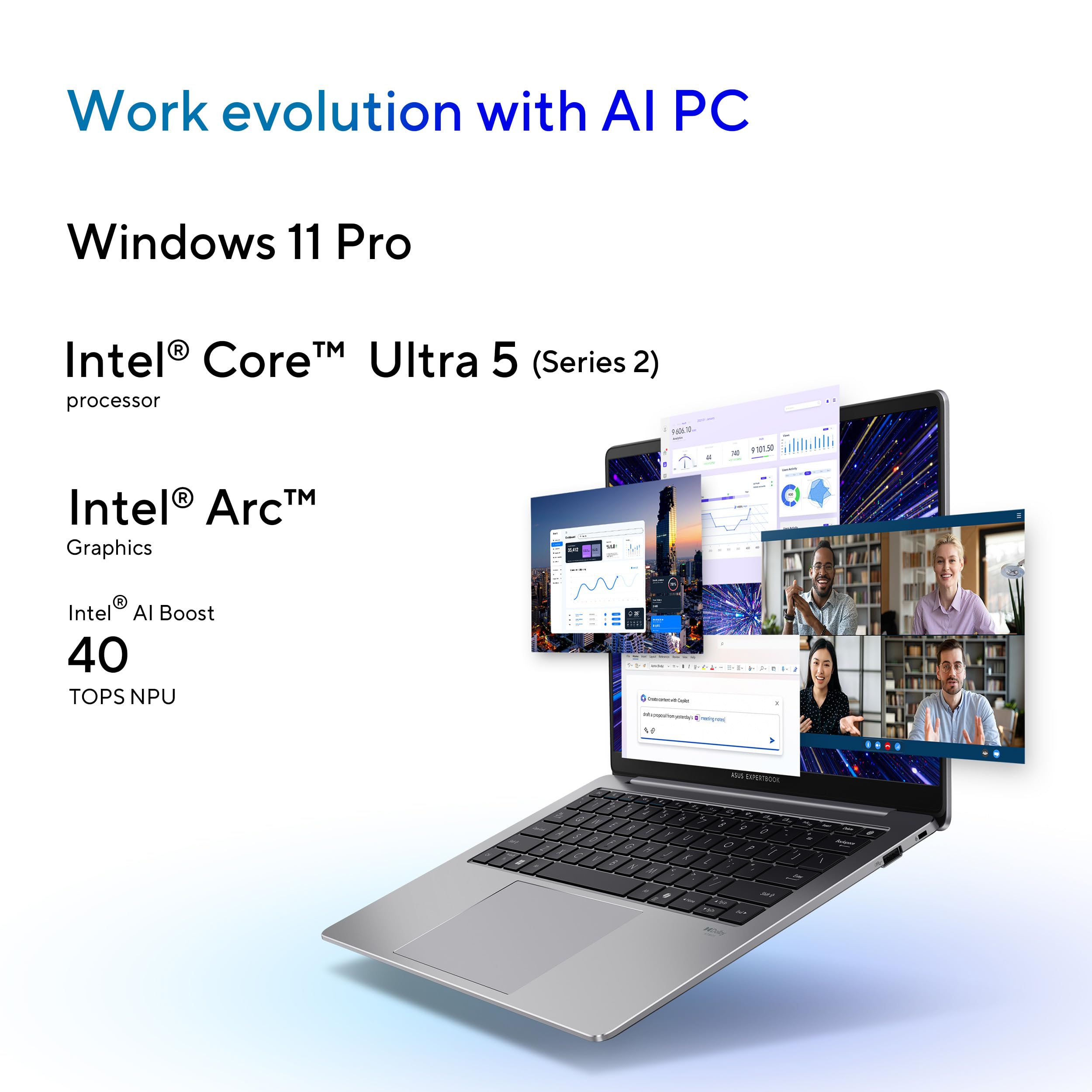 Amazon.co.jp: ASUS ExpertBook P5 Copilot+ PC AIノートパソコン