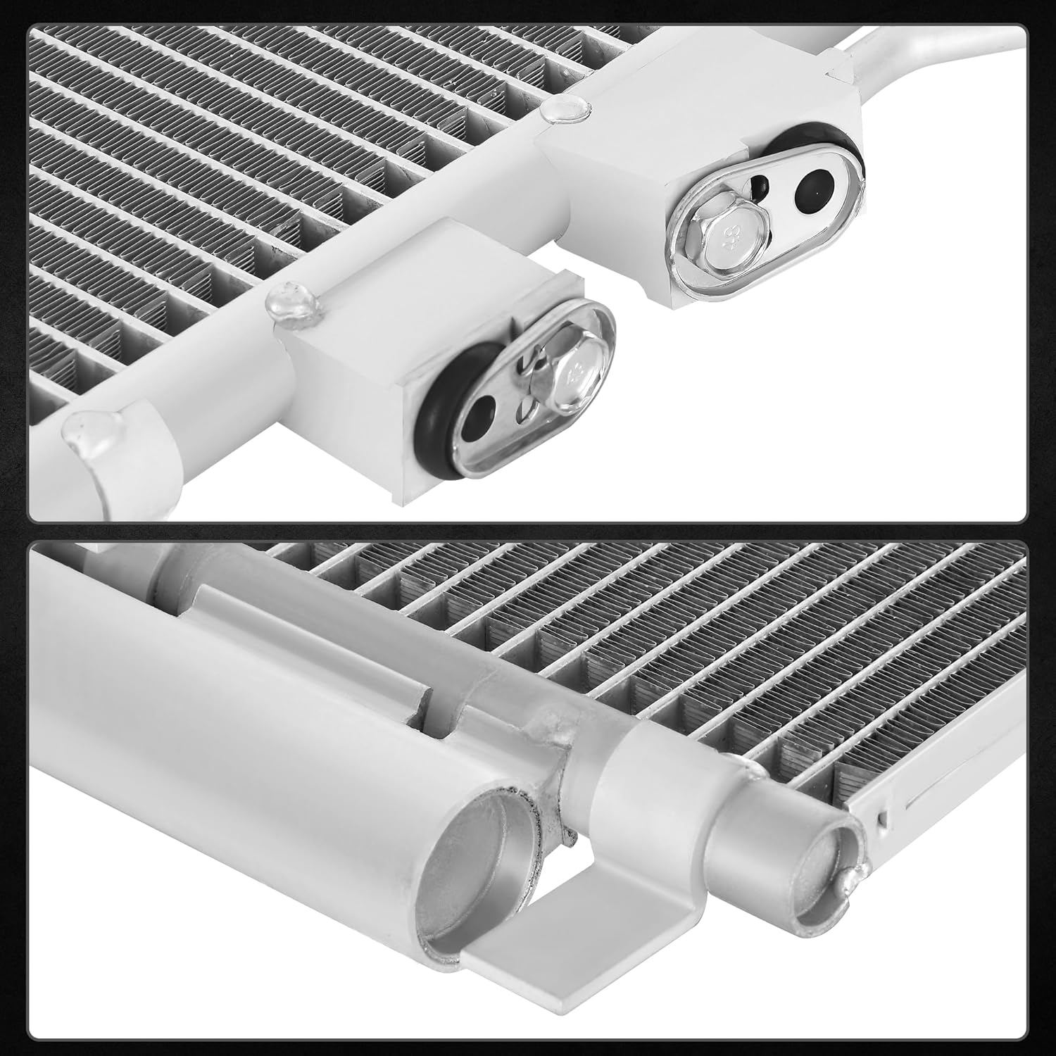DWVO A/C AC Condenser Air Conditioning Condenser Compatible with 2008-2015 Chevrolet Equinox 2010-2015 GMC Terrain 08-09 Pontiac Torrent, Fit for 09-15 Cadillac CTS 2.4L 3.0L 3.6L V6 L4