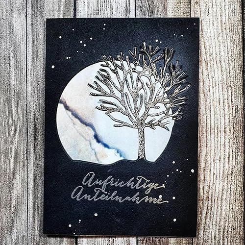 Miniatura 45 de Troqueles para álbumes de recortes para hacer tarjetas, troqueles de corte de metal de Navidad, plantilla de perforación de papel para manualidades