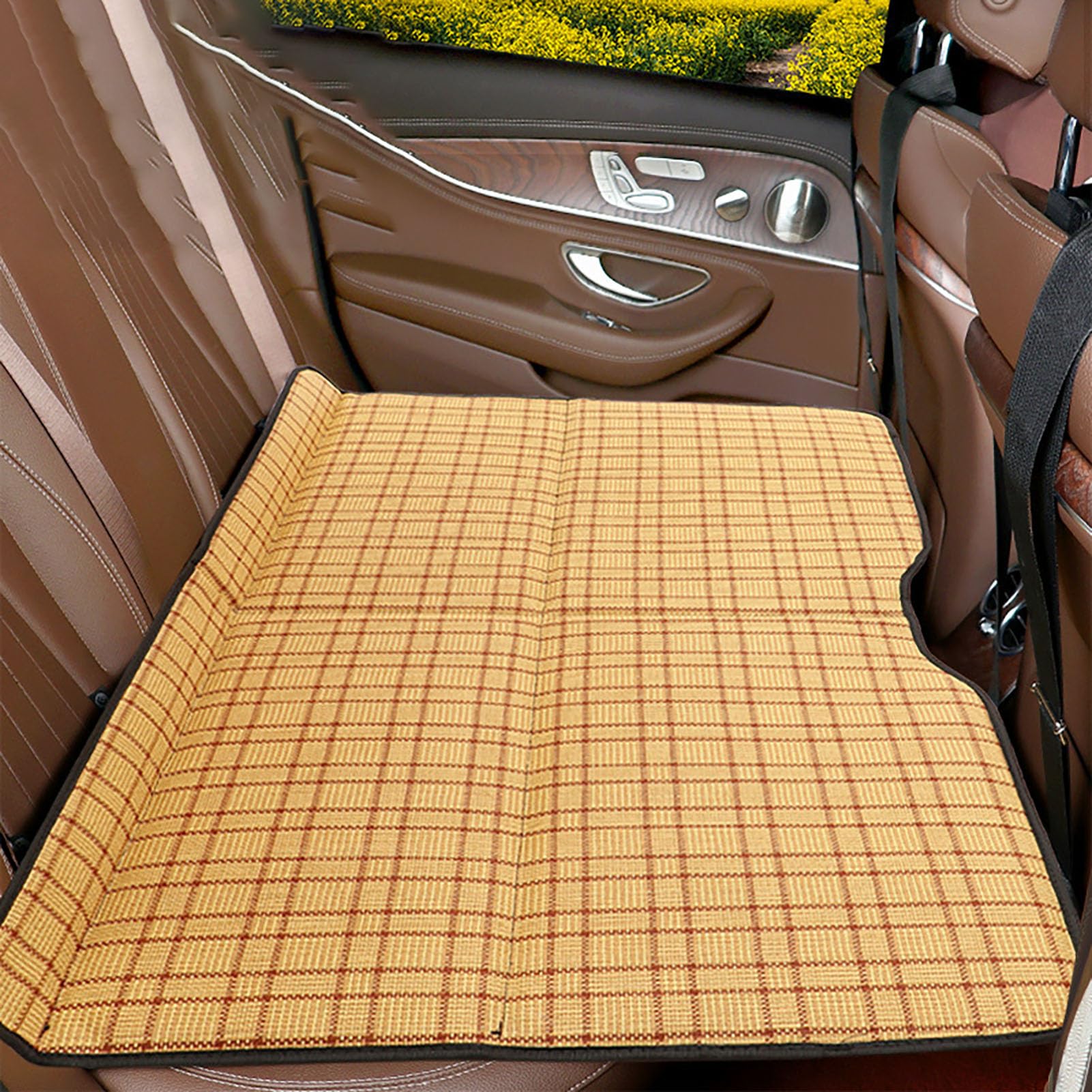 ZZGOHDR Automatratze fr Mercedes Benz M-Class ML 320 350 400 500, Bambus  Faltbare Automatratze, Nicht Aufblasbare Automatratze, Cool Nicht Stickig, Bamboo Cool mat A : Amazon.de