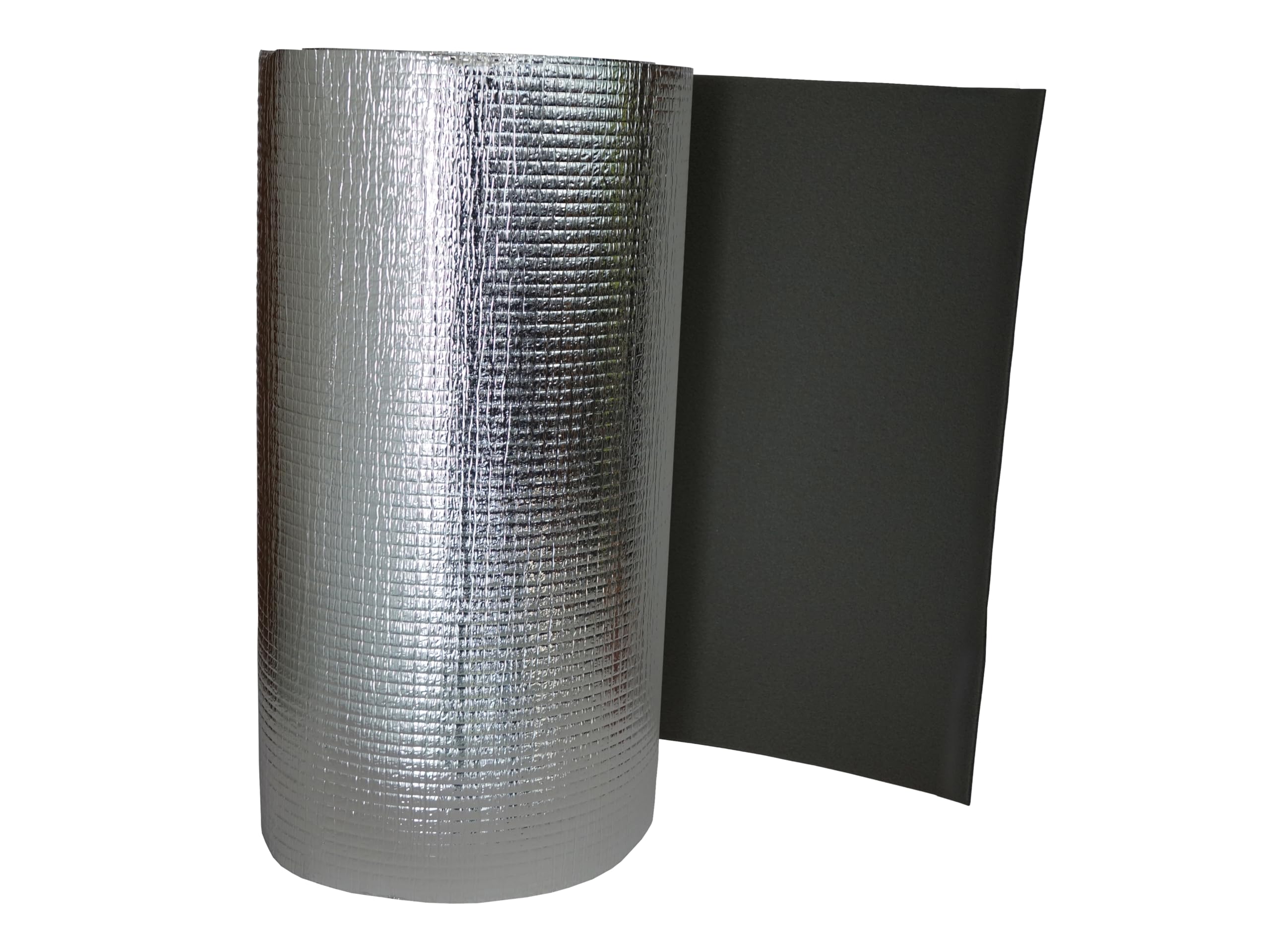 TROCELLEN Pannello Termoriflettente per Termosifoni ad Alte Prestazioni [Spessore 6mm] Larghezza 36 cm Lunghezza 5m. Colore Nero Antracite