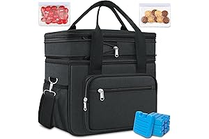 23L Enhanced Cooling Double Deck Work Cooler