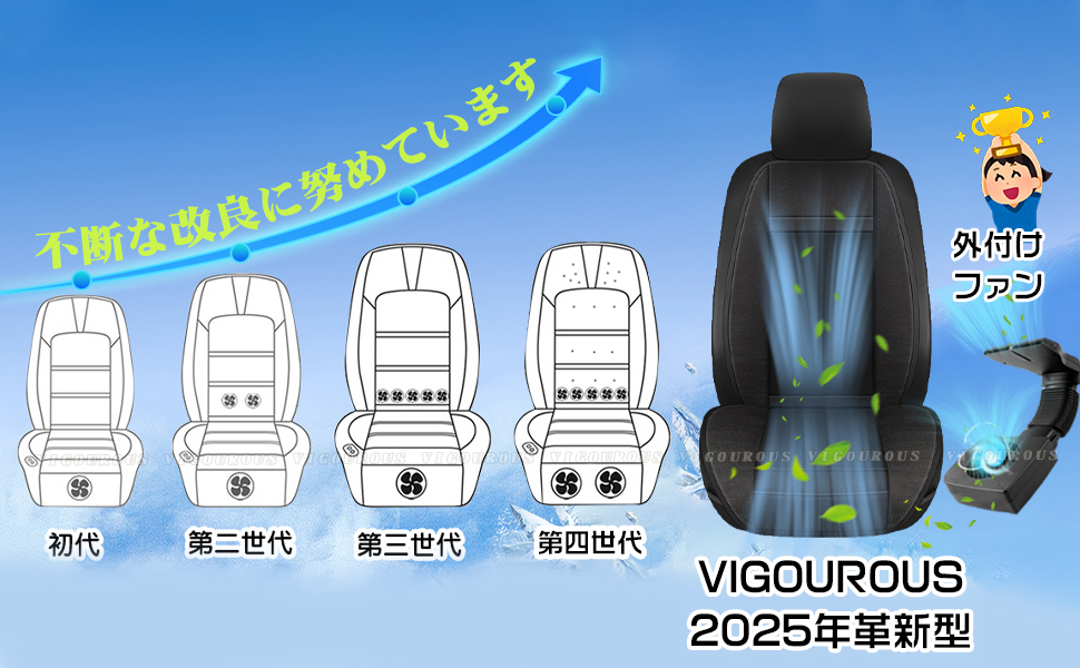 【新品未開封】前乗せシート用カバー/ネイビー Amazon.co.jp: 【2025年ファン外付け型・自動モード付き】クール