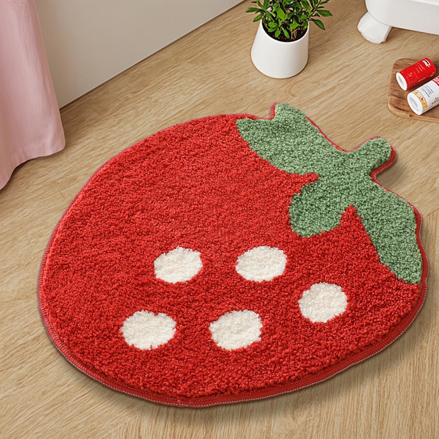Alfombrillas de baño Alfombra de baño Cocina Cuarto de Lavado Alfombrillas Infantiles para baño Absorbente Antideslizante Lavable Secado rápido Plegable Forma Especial 80 x 65 CM