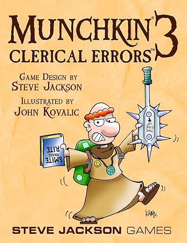 Miniatura 2 de Juego de mesa Munchkin 3, Clerical Errors