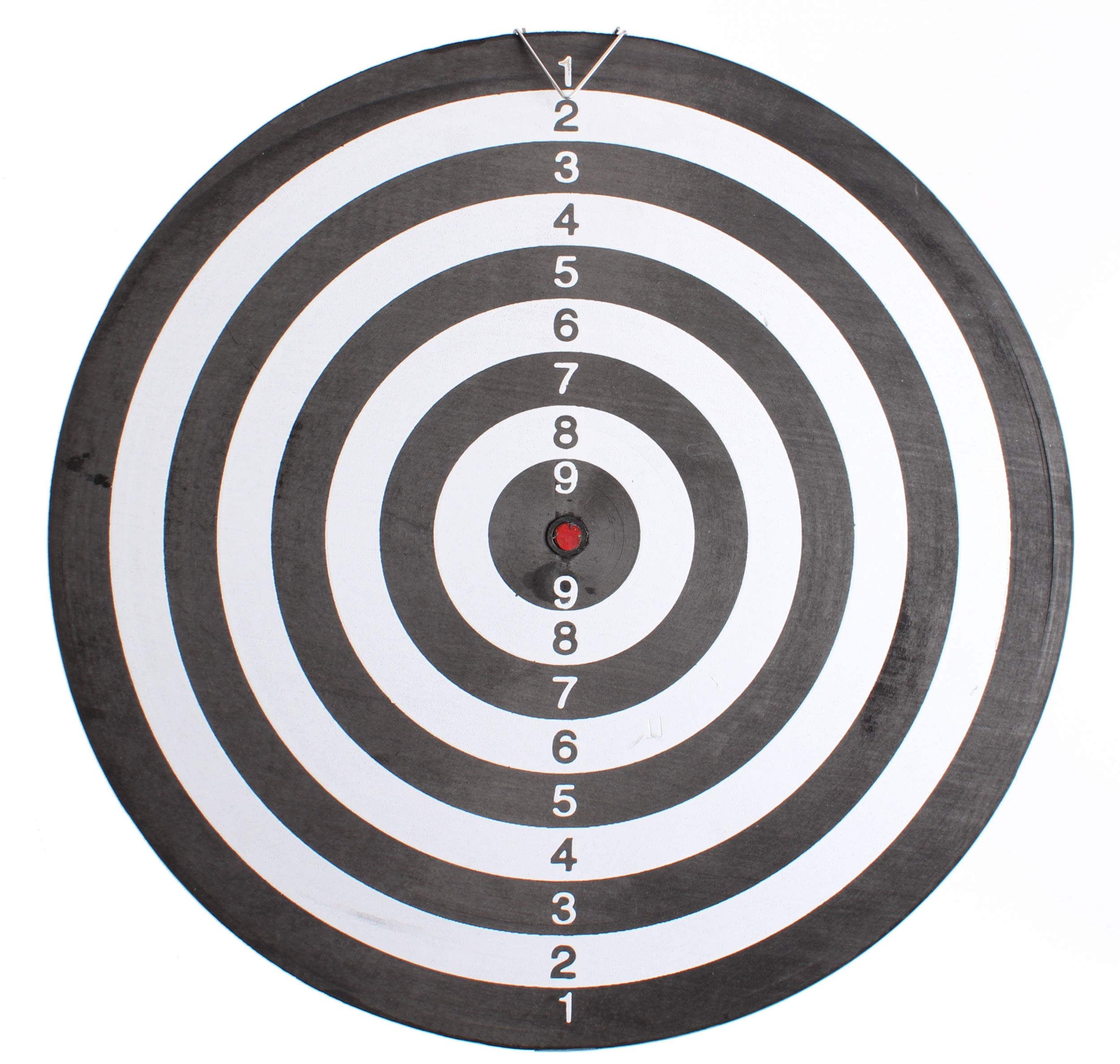 Image secondaire de Masterdarts Cible de fléchettes avec 6 fléchettes - Tableau de fléchettes Ø45cm - Fléchettes à Pointe métallique - Cible en liège