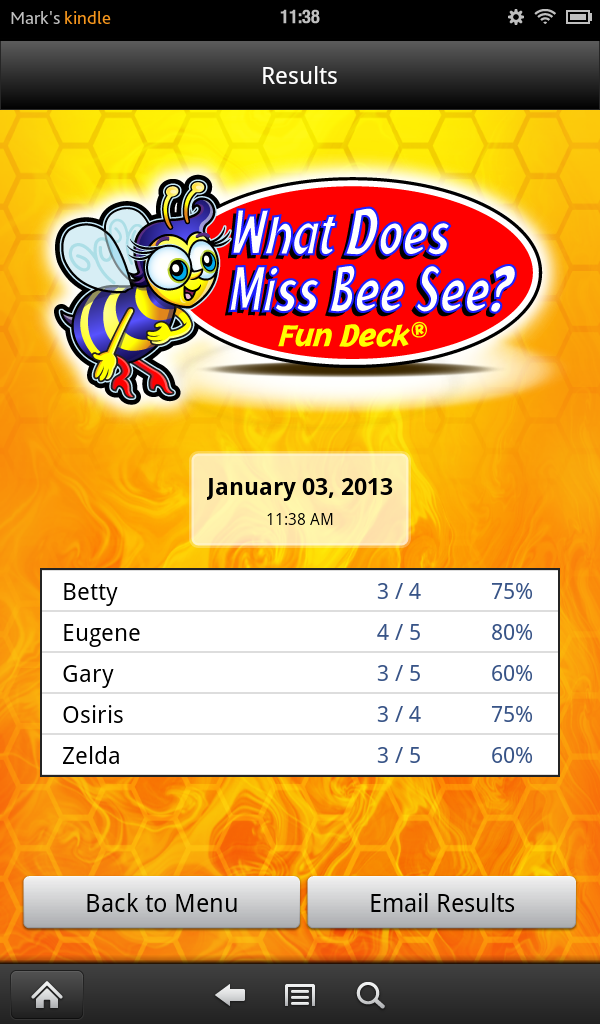What Does Miss Bee See? Fun Deck App on Amazon Appstore