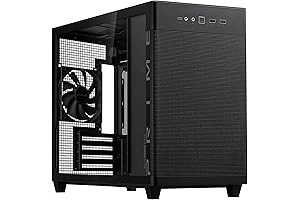 ASUS Prime AP201 Black MicroATX Case: A Compact Powerhouse