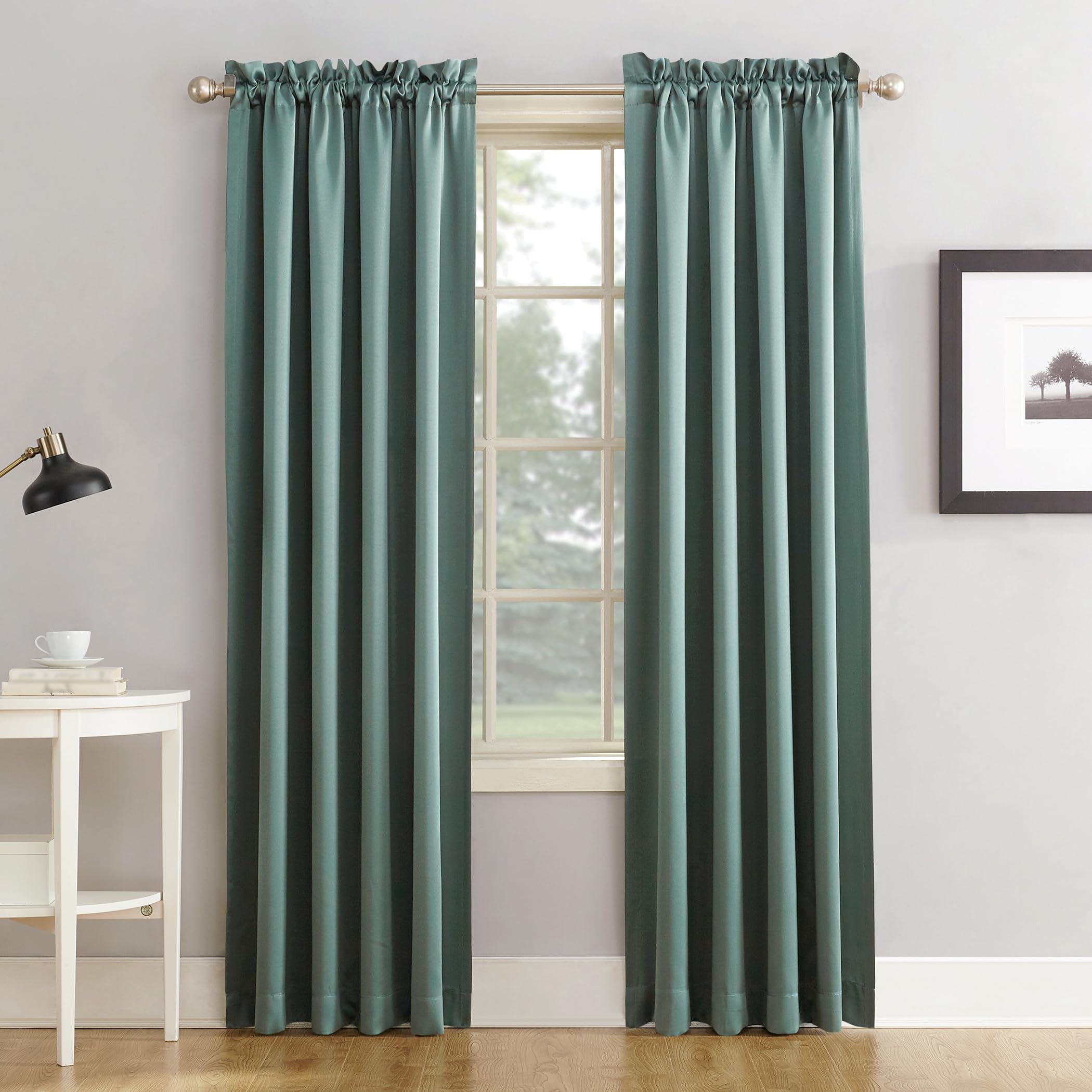 Rideaux économie d'énergie Sun Zero Barrow minéral 137x241 cm pour isoler votre intérieur