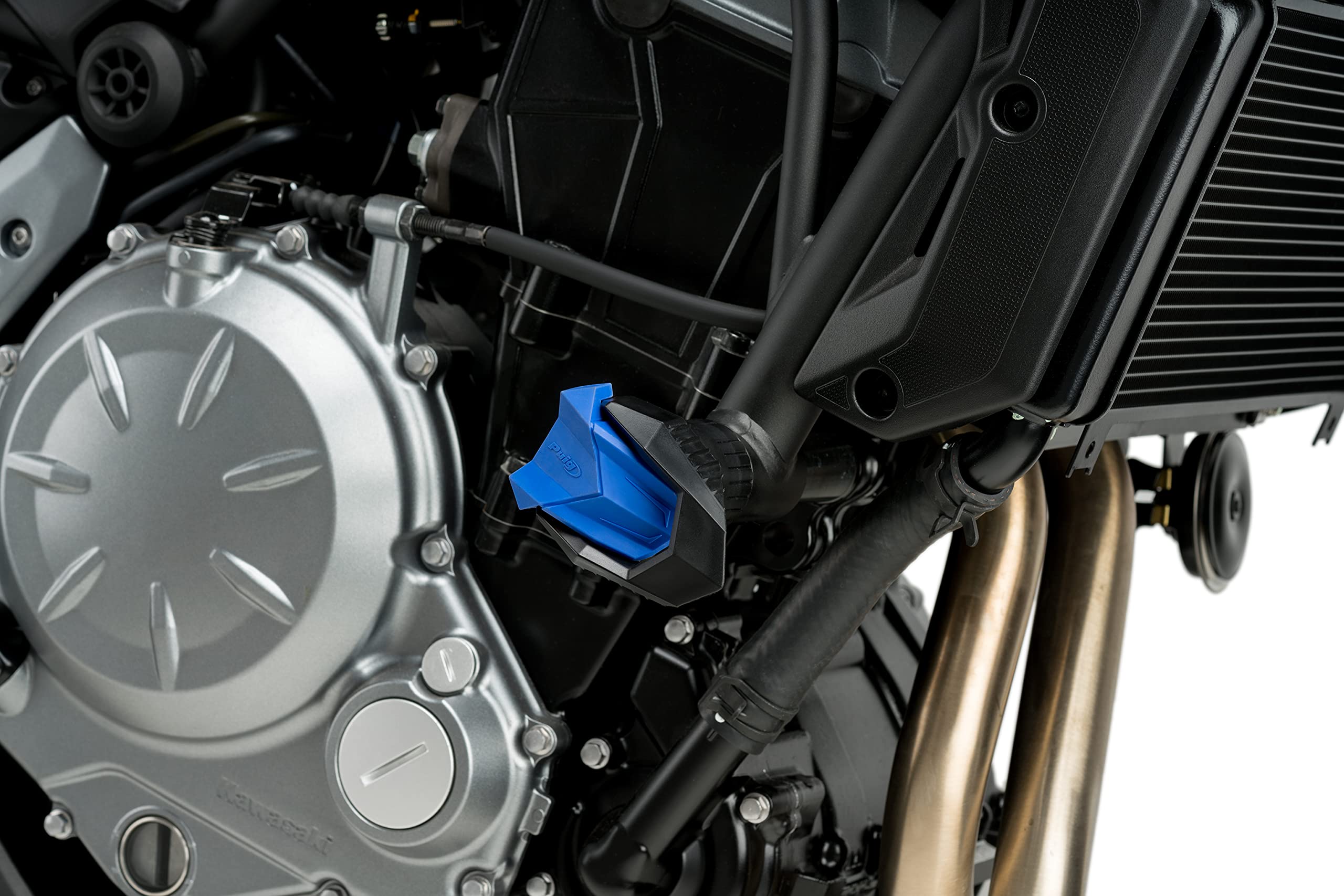 Puig R19 Frame Slider Spare Blocks | Blue