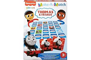 Fisher-Price Thomas & Friends Make-A-Match Card Game for Preschoolers