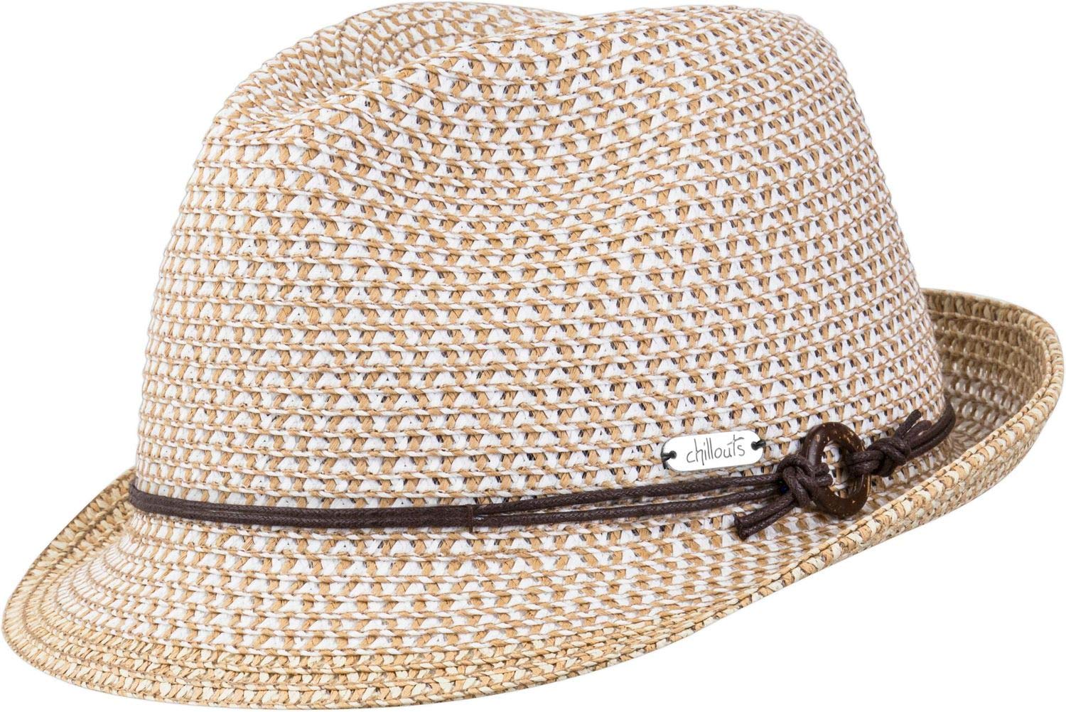 CHILLOUTS Women's Rimini Hat, 31 White, S-M