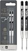Parker Gel Pen Refills | Medium Tip 0.7mm | Black QUINK Ink | 2 Count