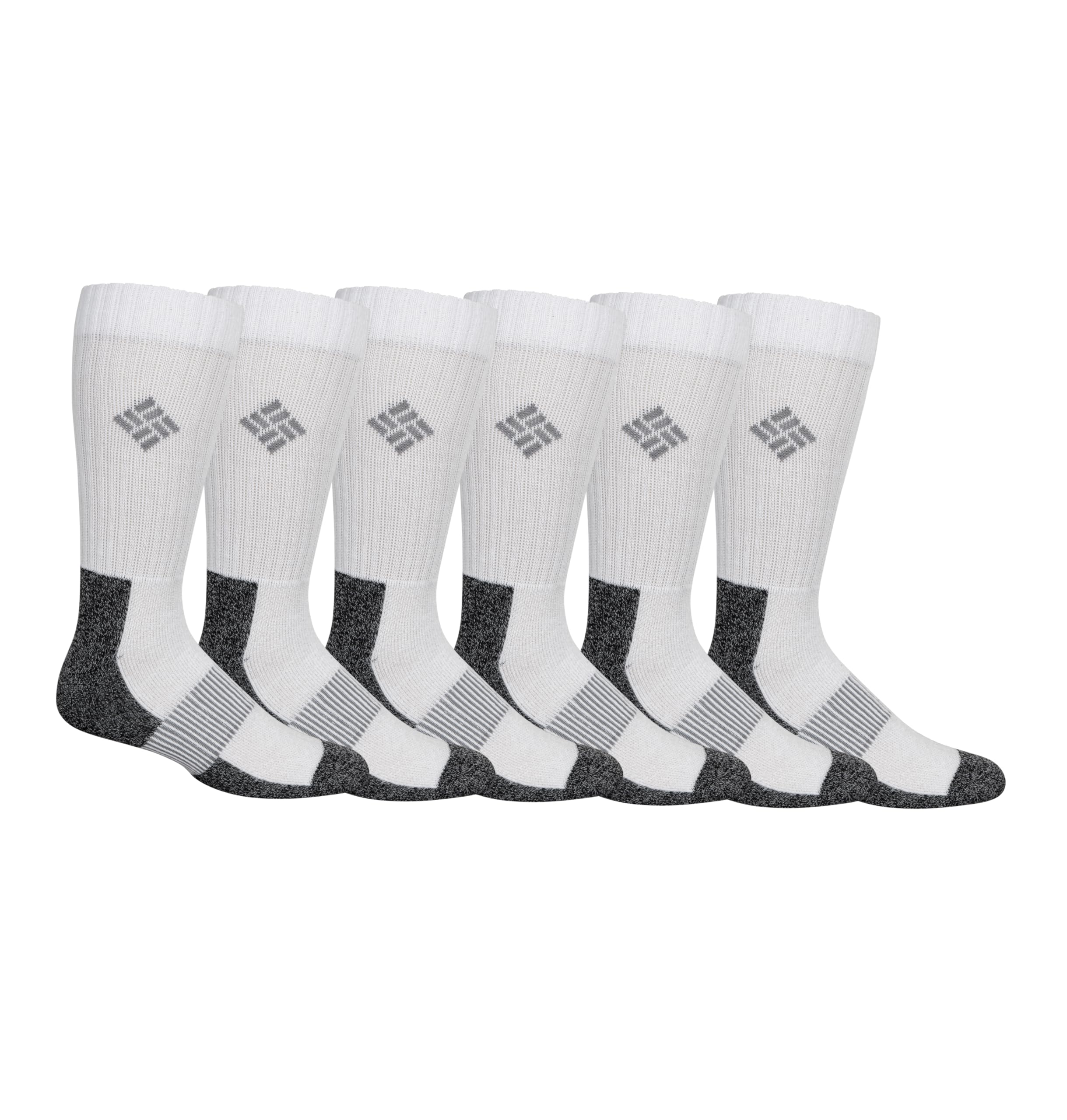 Columbia Herren Moisture Control Quarter Crew Socks 6-pack Socken (6er Pack)