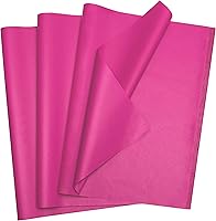 Vista 25 de Bobobag 100 hojas de papel de seda rojo a granel de 20"X14" para bolsas de regalo, papel de envolver, Navidad, bodas, cumpleaños, despedidas