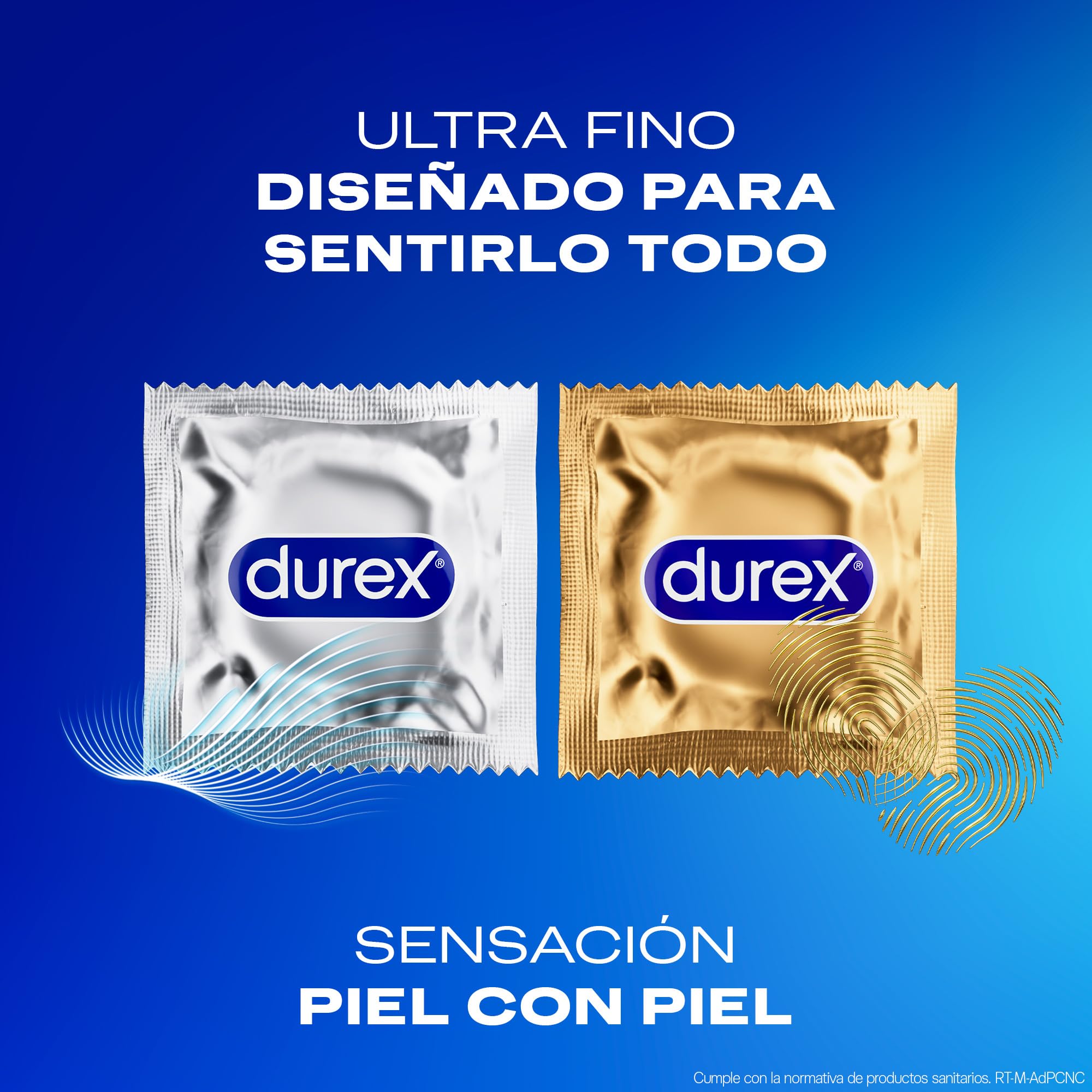 Durex, Pack Sensitivo Invisible, Preservativos Durex, Invisible Extra Sensitivo, Real Feel, 27 Condones