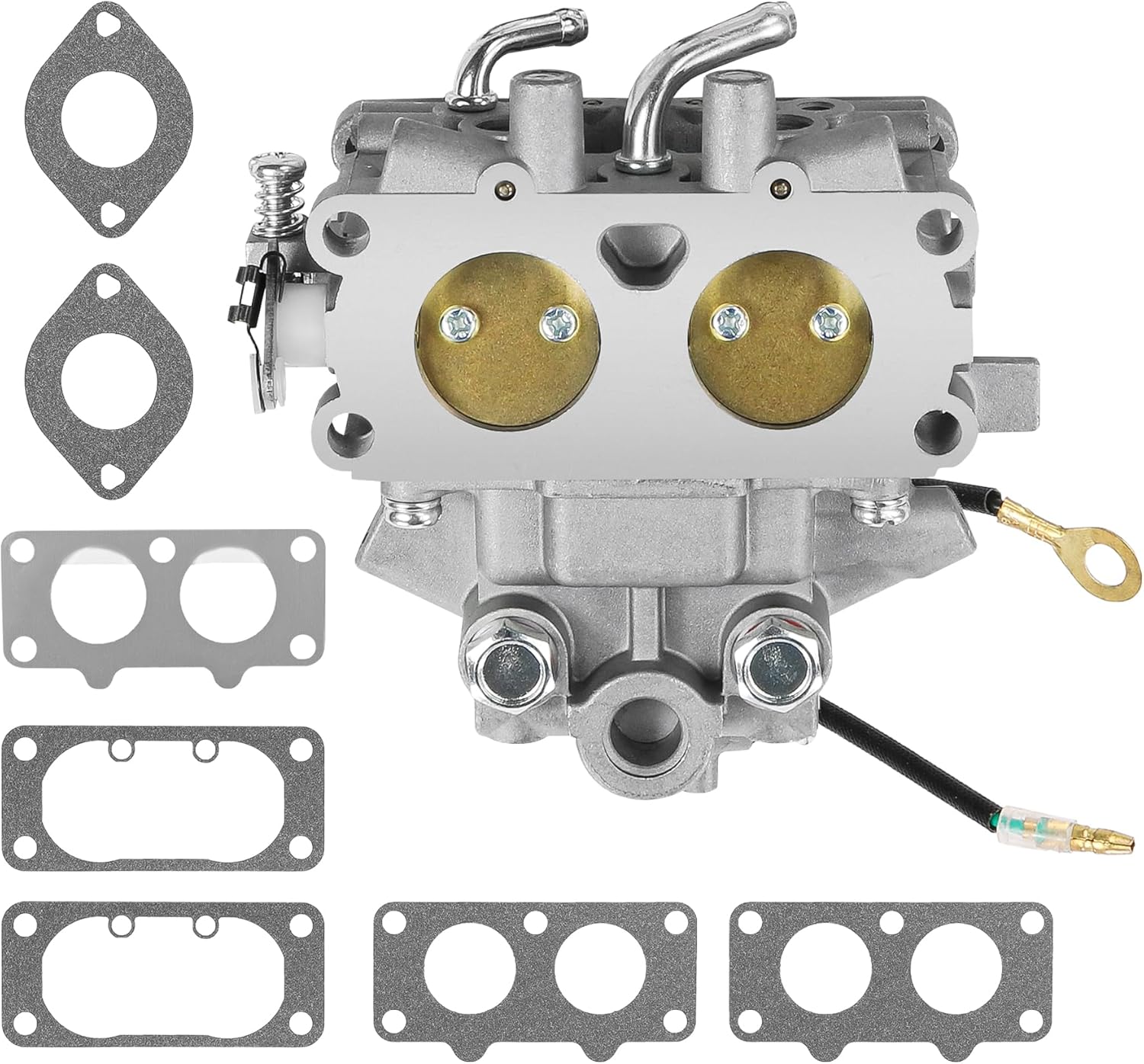 JDMSPEED New Carburetor Carb 15003-7041 15003-7077 Replacement For Kawasaki FH601V 4-Cycle Engine Mower