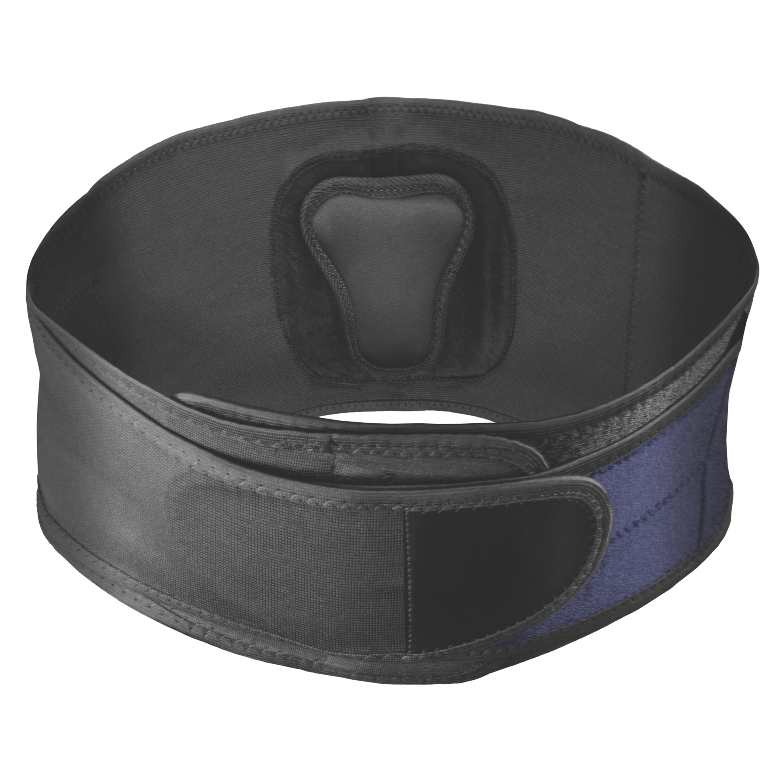 Mueller 255 Lumbar Support Back Brace with Removable Pad, Black, Regular (28"-50" Waist)