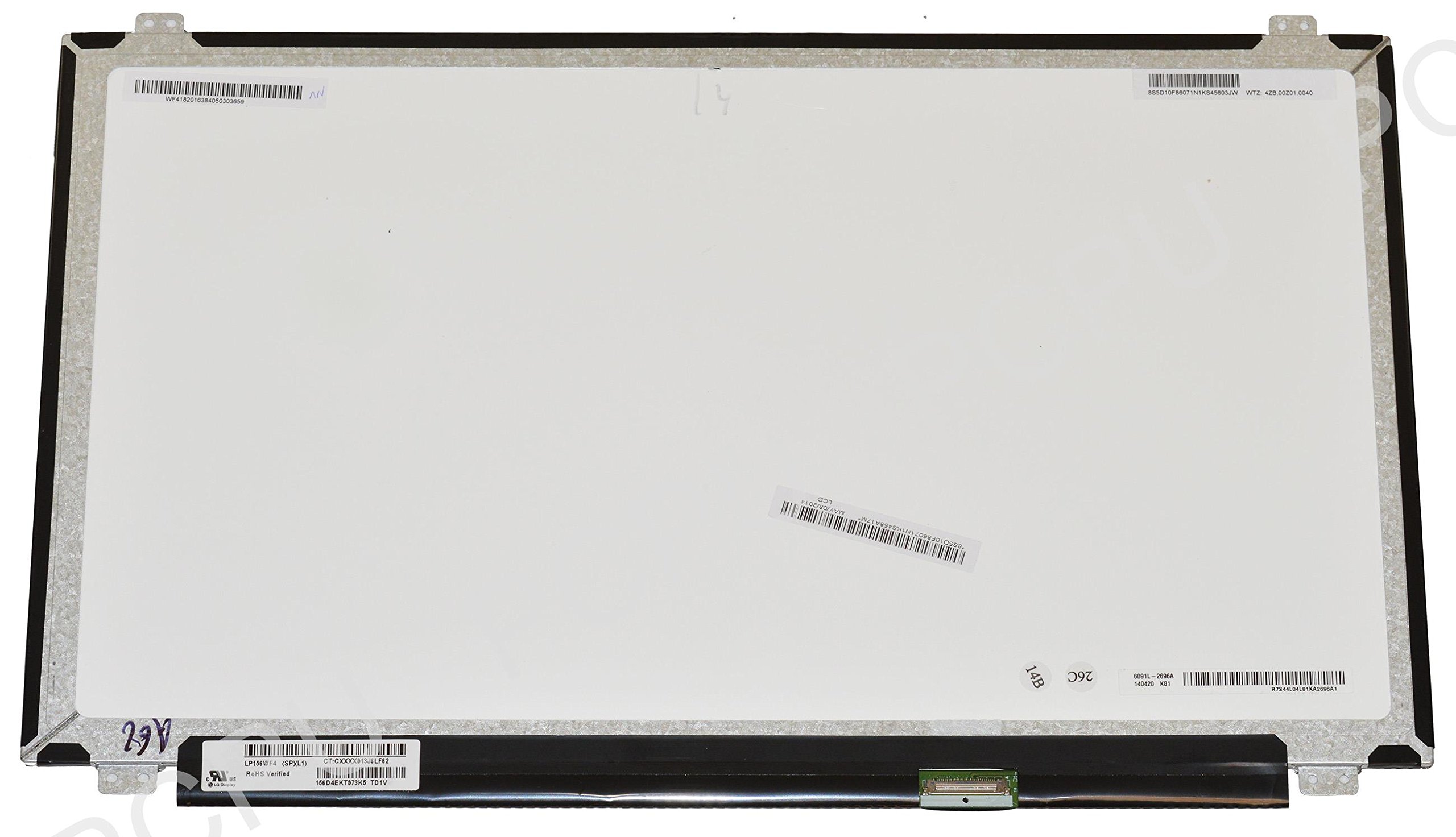 LP156WF4(SP)(L1) LG 15.6" Slim WLED Backlight 1920 x 1080 FHD 30 Pin eDP