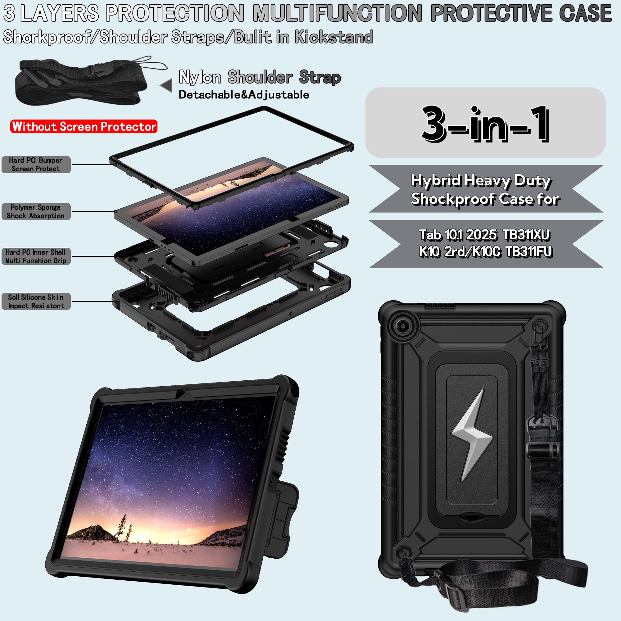 Amazon.com: elitegadget Case for Lenovo Tab 10.1 inch 2025