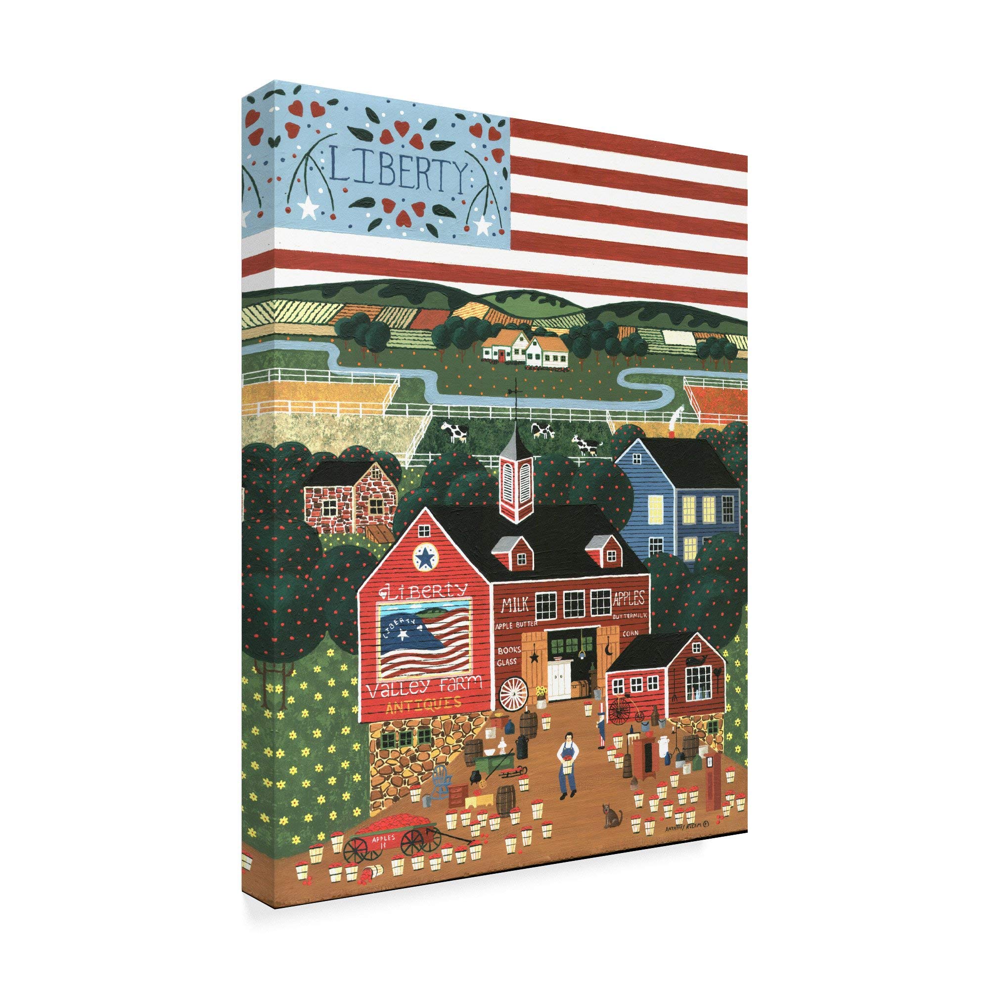 Trademark Fine Art ALI38414-C2432GG Fine Art, Multicolor