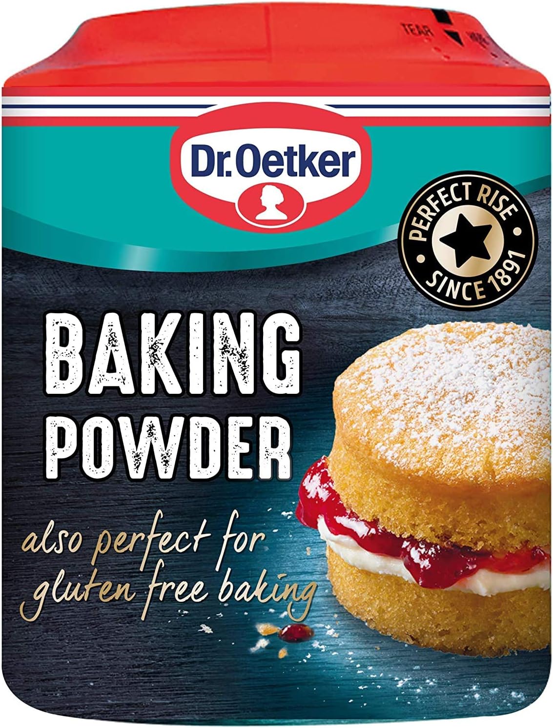 Dr Oetker Gluten Free Baking Powder Tub 170g