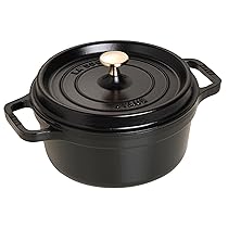 STAUB La Cocotte Casseruola, Ghisa, Nero, 22 cm