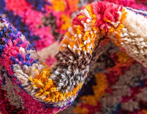 Miniatura 7 de Unique Loom Estrella Collection Alfombra de área moderna, geométrica, degradada, diamantes, abstracta, moderna, 10 pies 6 pulgadas x 16 pies 5