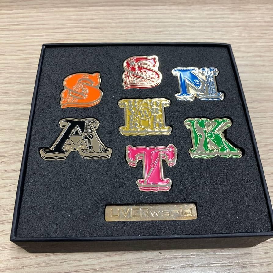 Amazon | UVERworld ウーバーワールド ピンバッジ | バッジ