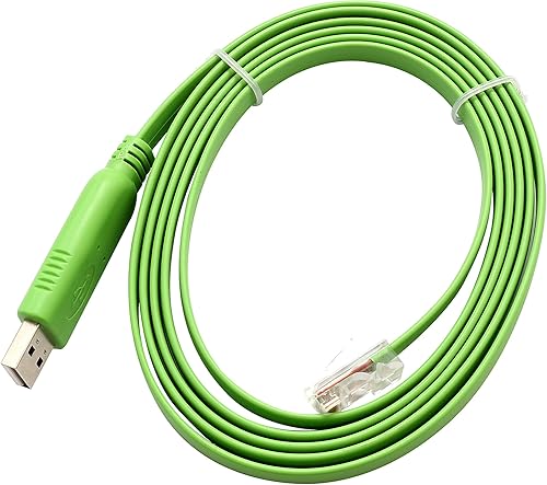 Miniatura 2 de USB 2.0 a RJ45 RS232 Cisco Consola Routers Switches Servers Cable FTDI 1.8M SI-ADA24048