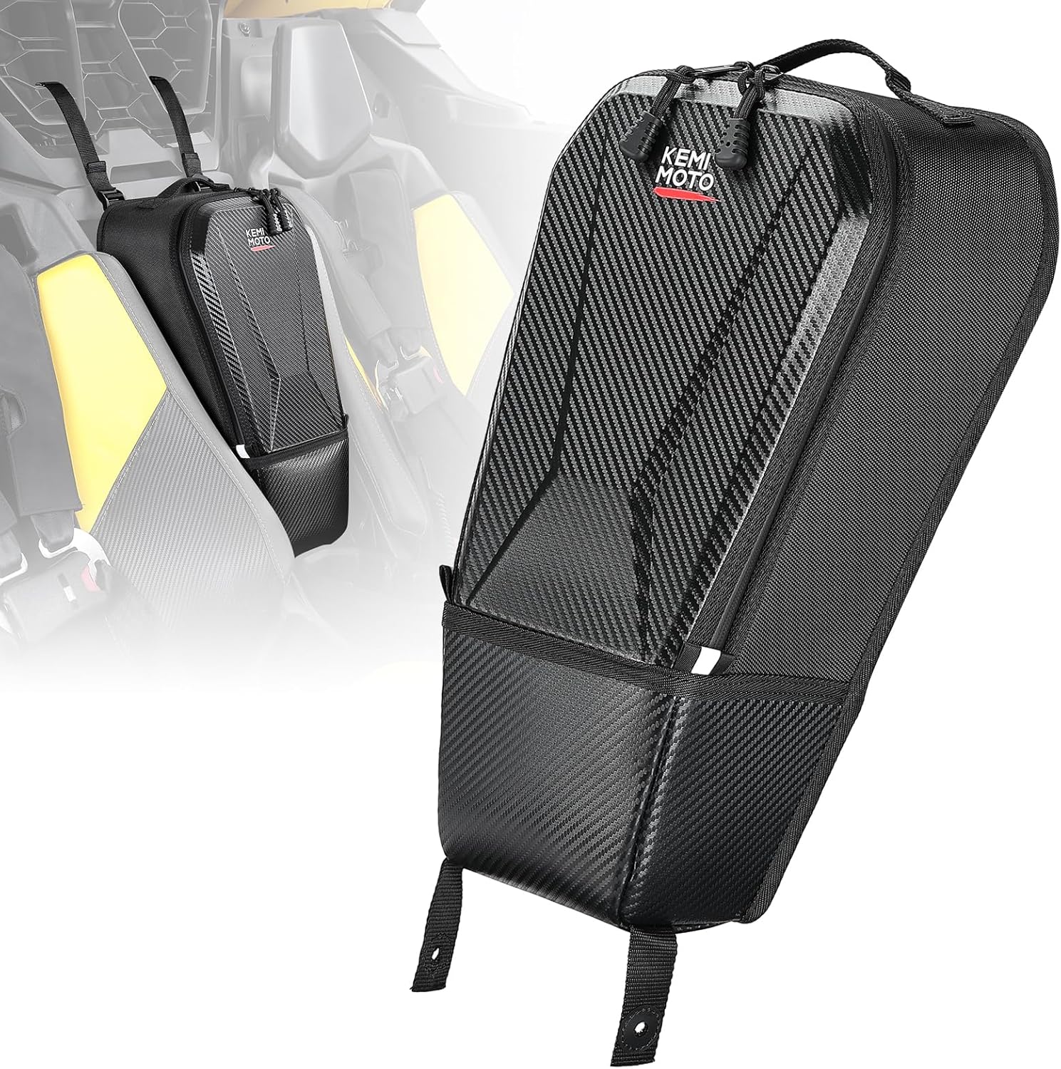KEMIMOTO Shoulder Storage Bag and Door Bags Compatible with Can-Am Maverick R 2024+