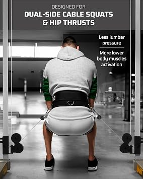 THEFITGUY Multi-Attachment Belt & Gym Multifunctional Extension Straps | Ultimate Combination for Maximized versatility & strength