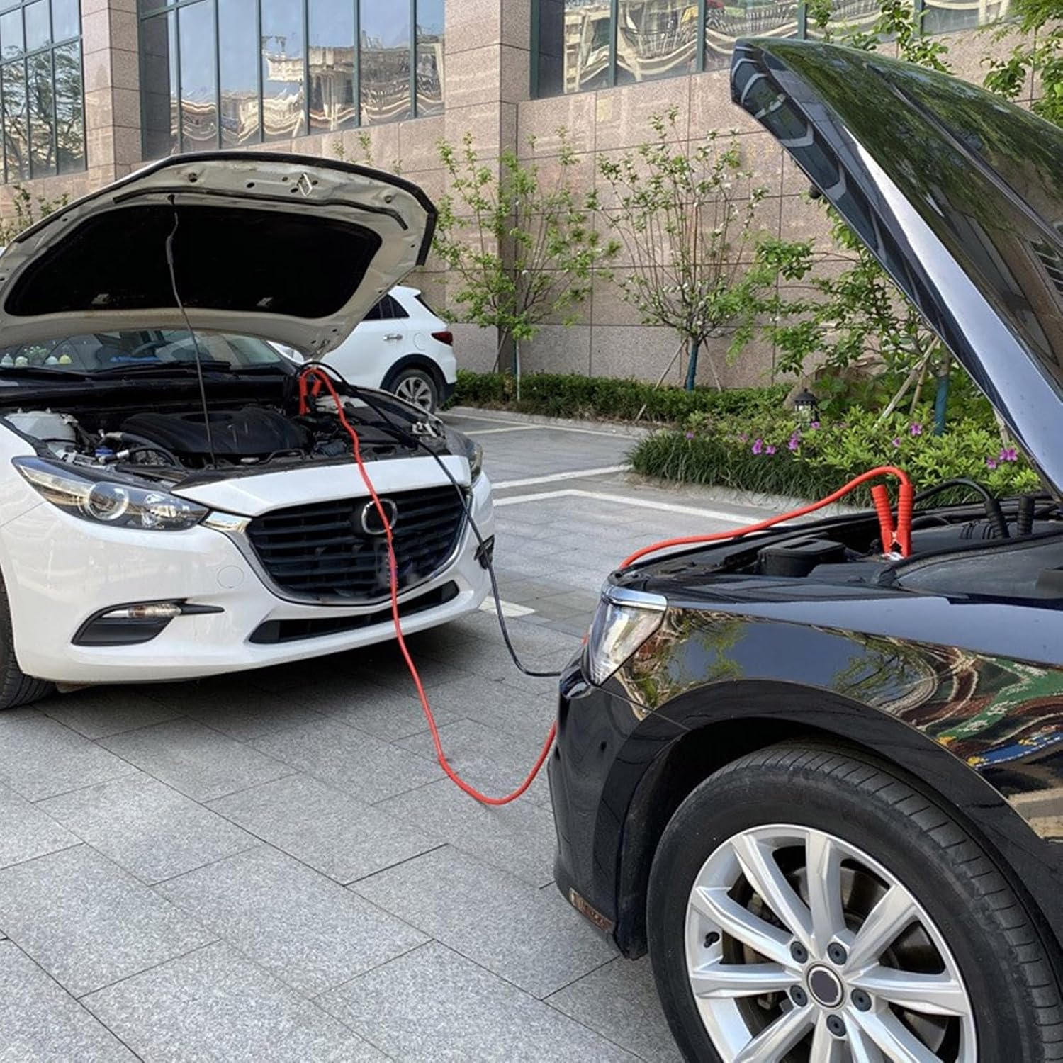 3. Jumper cables with quick charging terminals and for replacing jump leads for all car/truck batteries