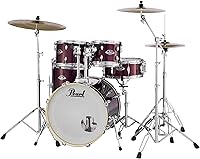 Vista 2 de Pearl Juego de Batería, Borgoña (EXX705N/C760)