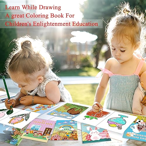 Miniatura 7 de Paquete de 24 libros para colorear a granel para niños de 4 a 8, 3 a 4, 8 a 12 años, pequeños libros para colorear para niños, regalos de fiesta de