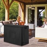 Couverture de congélateur à poitrine - Couvre-congélateur profond imperméable,Fit pour Midea Compact Chest Freezer 7.0 Congélateur de pieds cubiques(33''Lx22.5''W x34''H)