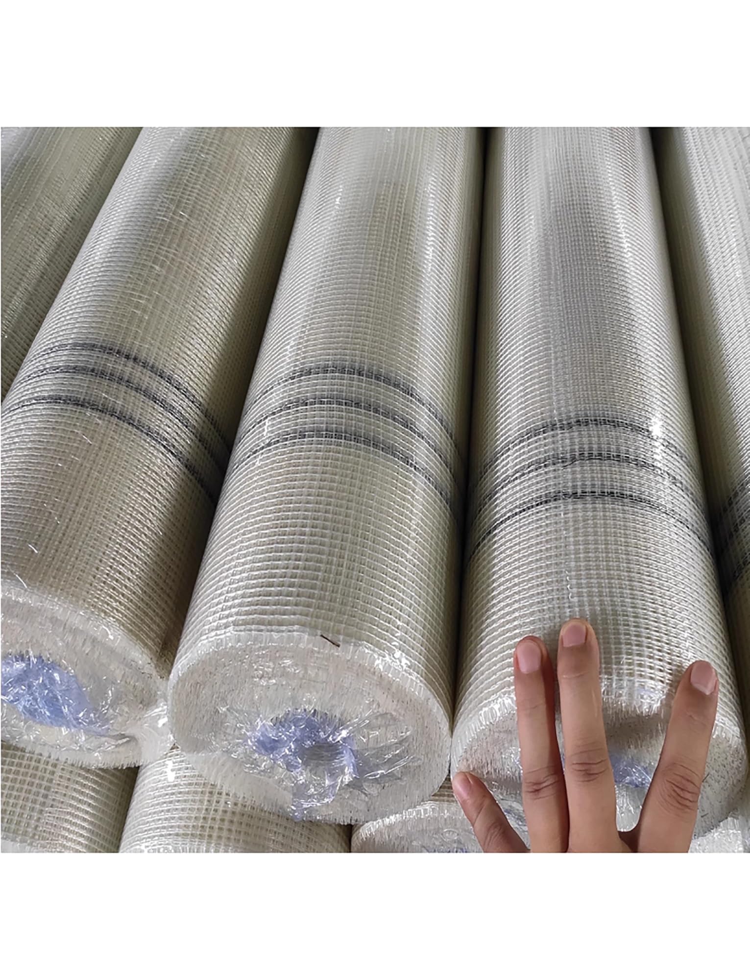 Rotolo di nastro in fibra di vetro, per riparazione di crepe su tetti, pareti e stucchi, 100 cm, adesivo durevole per progetti di miglioramento domestico