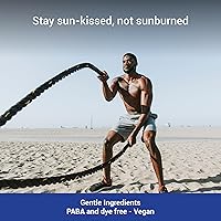 Vista 5 de NO-AD Loción de protección solar SPF 30 Protección UVA/UVB de amplio espectro Resistente al agua Sin octinoxato ni oxibenzona con vitamina E